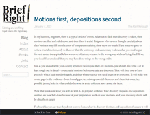 Tablet Screenshot of briefright.com